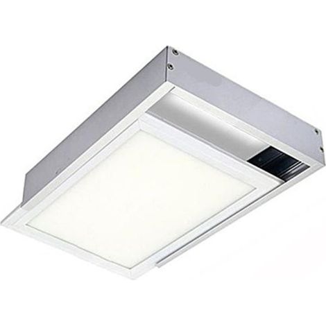 Kit en Saillie pour Dalle LED Slim 60x30 - Unité / Alu - SILUMEN (1/5)