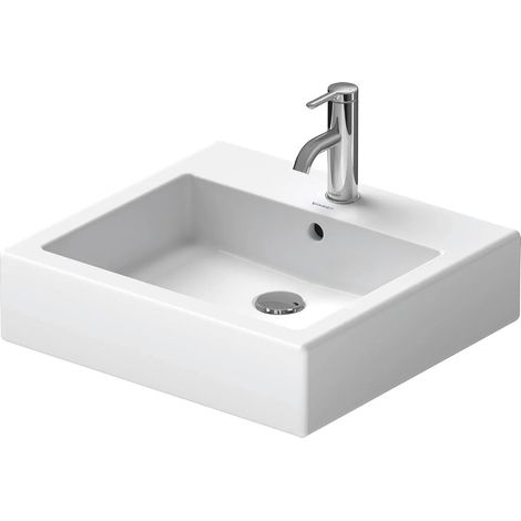 [NEUWERTIG] B-Ware Duravit Aufsatzbecken Waschschale Waschtisch Vero 50x47cm Weiß Rechteckig