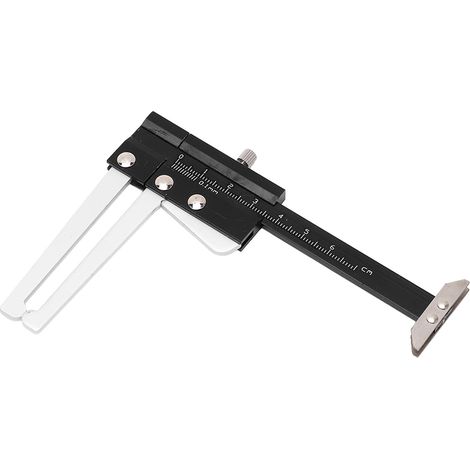 Jauge de profondeur de pneu 0-60mm avec pied à coulisse pour disque de frein, précision 0.1mm, portable et durable. (1/5)