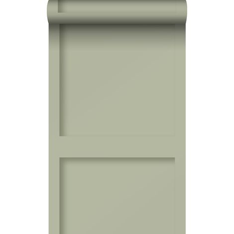 papier peint lambris vert grisé clair - Origin Wallcoverings (1/5)