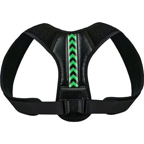 Ceinture correctrice de posture ajustable pour le dos et les épaules, soutien de la clavicule et de la colonne vertébrale, remodelage du corps, pour la maison, le bureau et le sport, orthèse pour le h (1/4)