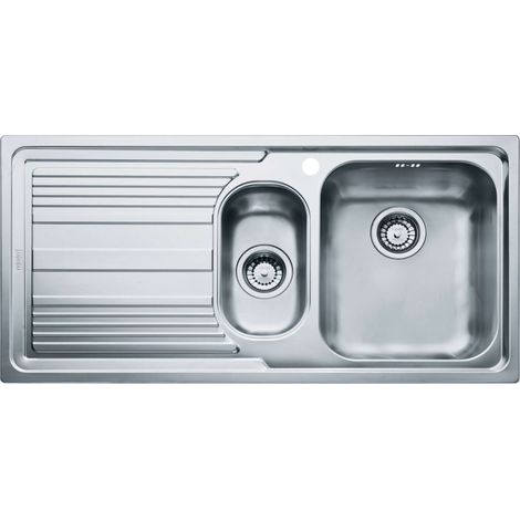 Franke Logica - Fregadero acero inoxidable LLX 651/7, 100x50 cm 101.0120.190 (1/3)