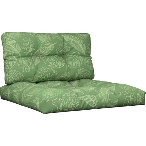 Maison Exclusive - Cojines para palets 2 unidades tela estampado