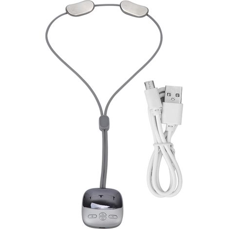 Elektro-Muskeltherapie-Nackenmassagegerät mit Pulsfunktion, intelligenter Schmerzlinderung, beheiztem Hänge-Nackenmassagegerät - AquaForge (1/5)
