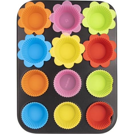 Non stick muffin tins - perfect for 12 muffins (1/4)