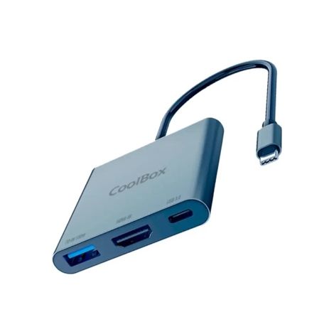 MINIDOCK C31 ALUMINIO USB-C A HDMI 4K/USB-A/USB-C 3.2 GEN1 PC/MAC/CONSOLAS