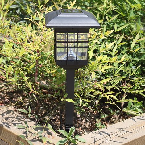 IP65 Wasserdichte Solar-LED-Außenleuchte für Garten und Hof, weißes Licht (1/5)