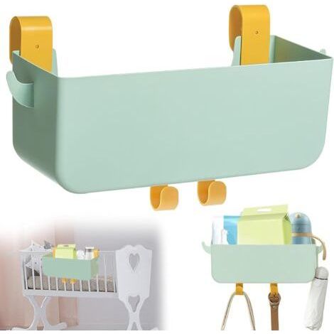 Baby Changing Table Organizer - Changing Dresser - Hanging Changing Table Organizer - Multifunction Accessory - Green (1/5)