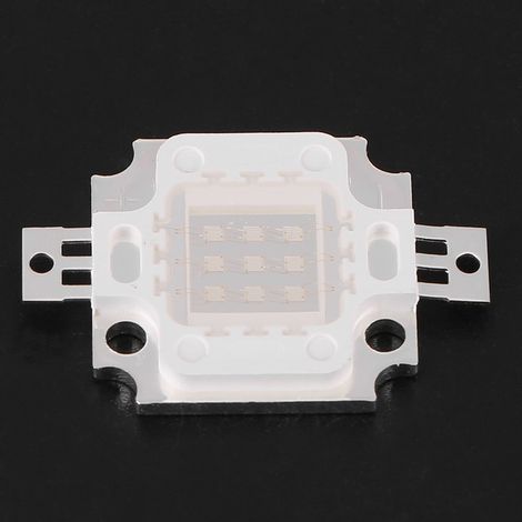 Puces LED UV-violettes 395–400 nm, perles de lampe ultraviolette COB, 10 W (1/5)