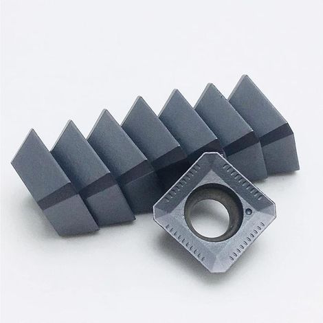 10PCS Coupeur de fraisage de surface Tours d'outils de pièces Sekt1204 AFTN LT3 Insert cylindrique carbure 1204 Cnc Insert de fraisage d'usinage for la tour (1/5)