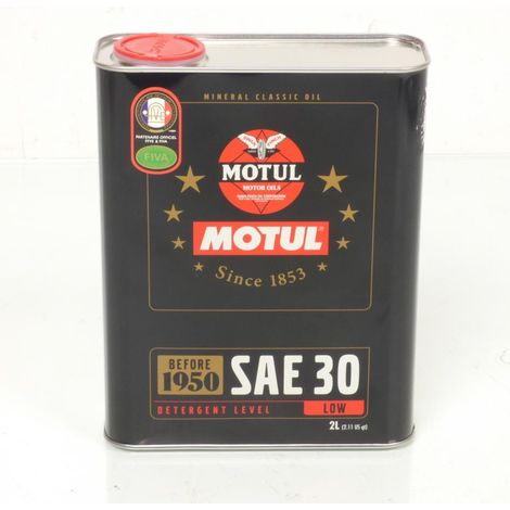 Öl Motul Classic SAE 30 mineralisch Einbereichsöl für alte (1/2)