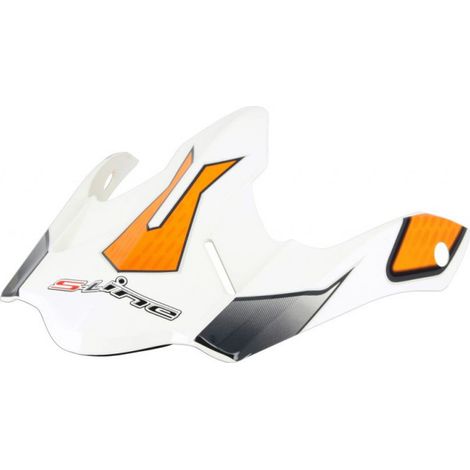 Casquette pour Casque Cross S813 Déco Orange