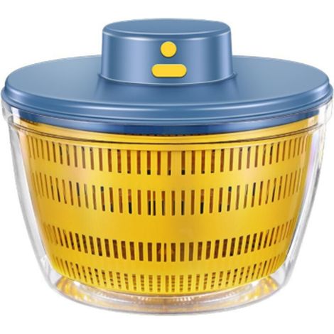 SéChoir éLectrique Essoreuse à Salade DéShydrateur Multifonction Fruits éGouttoir USB Charing éGouttoir de Cuisine (1/4)