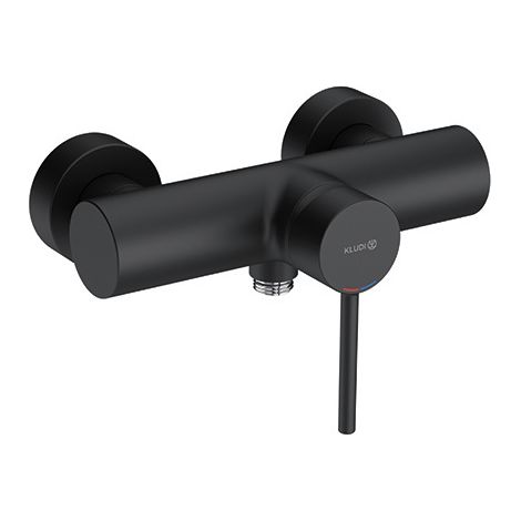 Kludi Bozz - Brausearmatur, Schwarz matt 388313976 (1/4)