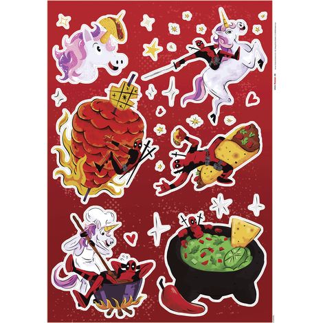 sticker mural Spider-Man multicolore  - Komar