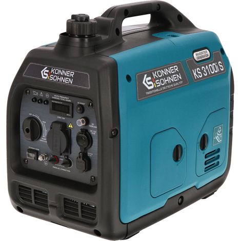 Petrol inverter generator KS 3100i S Könner & Söhnen, 3100 W, ECONOMY MODE, copper winding