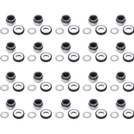 12mm Spiralfeder Gummipumpe Faltenbalg Dichtung Mechanisch 301-12 - 20X Produkte