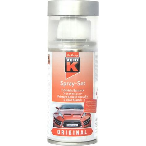 Spray reparador de arañazos para pintura de coche BMW 354 color plata titanio, 150 ml. (1/5)