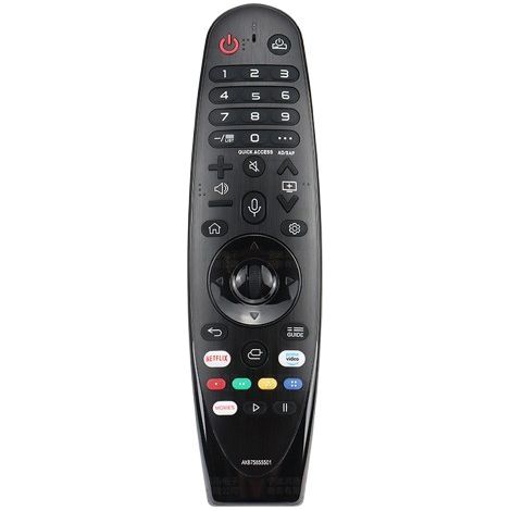 HONORNIC – LG Smart Remote, compatible avec de nombreux modèles LG touches d’accès rapide à Netflix et Prime Video : aucune infrarouge, pas de commande vocale