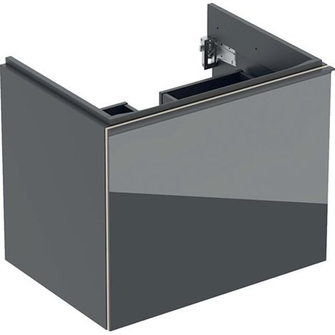 Meuble de sous-vasque GE Acanto pour WT, 1 tiroir, 1 tiroir intérieur, 64x53,5x47,5 cm, lave (1/3)