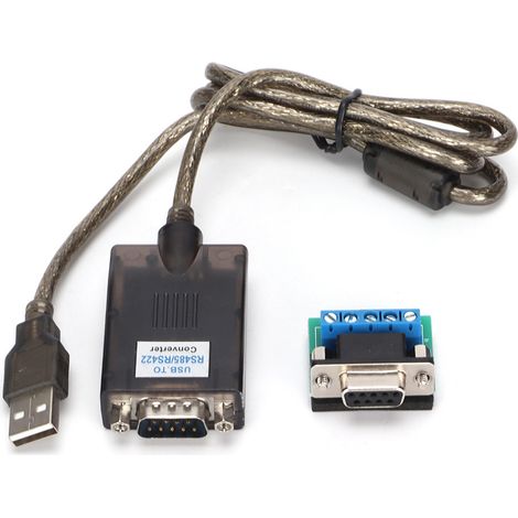 USB-zu-RS485/RS422-Adapter mit FTDI-Chip, kompatibel mit Windows 95 bis Windows 10.