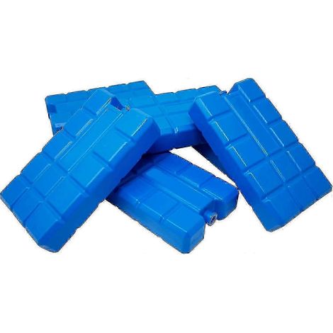Toci Lot de 6 éléments réfrigérants de 400 ml pour sacs et boîtes isothermes (1/2)