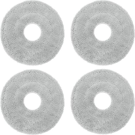 4 Ersatz-Wischpads kompatibel mit Dreame L10 Ultra/ L10S Pro/ L10S Ultra/ L10S Pro Ultra Heat/ L10 Prime/ L20 Ultra/ L40 Ultra/ X40 Ultra/ X50 Ultra/Xiaomi X10+ X20+ Staubsauger (1/5)