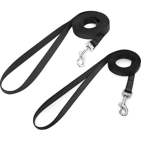 Set mit 2 Katzenleinen – Lange, robuste und ausbruchsichere Nylonleine für Haustiere, leicht zu handhabende Outdoor-Leine mit 360°-Drehkarabinerhaken für Katzen (1/5)