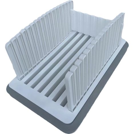 Trancheuse à Pain Améliorée, Machine à Sandwich/Toast Multifonctionnelle, Pliable et Réglable, Poignée Manuelle Pliable et Compacte pour Pain Toast Fait Maison