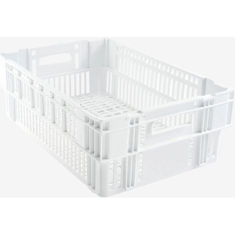 Caisse Ajourée Empilable Emboitable 600 x 400 x 197 mm - 37 L - Gilac