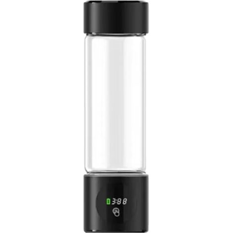 Générateur de bouteille d'eau hydrogène, design compact, haute concentration en hydrogène, 200964-noir (1/2)