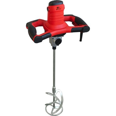 Altrad – Malaxeur électrique 1600W – 2 vitesses variables 0-760 tr/min – Pour ciment, mortier, colle, peinture – Poignées ergonomiques