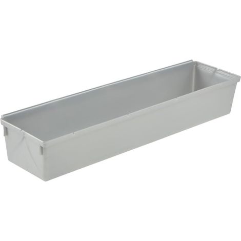 Boîte de Rangement, Plastique Robuste (PP), 4,5 L, 30 x 8 x 5 cm, Natural Transparent (1/5)