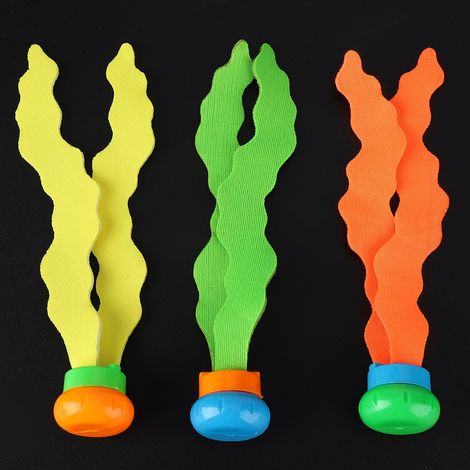 3-teiliges Set Schwimmspielzeug für Kinder: Algen, Tauchspielzeug fürs Schwimmbad, Badespielzeug (1/5)