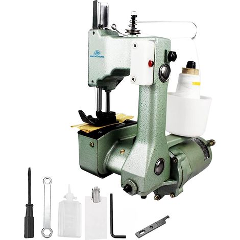 Machine à Coudre Portable Closer Stitcher GK9-18 machine à coudre électrique pour sac tissé/sac de riz/sac en papier/sac en plastique GK9-18 (1/5)