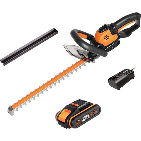 Taille-haies sans fil 20V WG261E lame 46 cm (1/5)