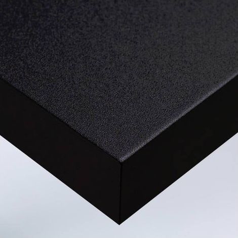 DIMEXACT - Papier peint autocollant noir mat - 122 cm x 0.5 m - En Rouleau (1/3)