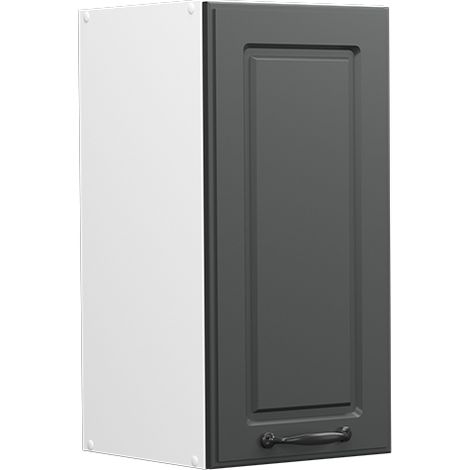 Hängeschrank R-Line, Anthrazit Landhaus, 30 cm, Vicco (1/5)