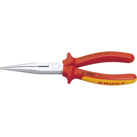 Draper Expert Knipex 81246 Long Nose Insulated Pliers, 200 mm (1/5)