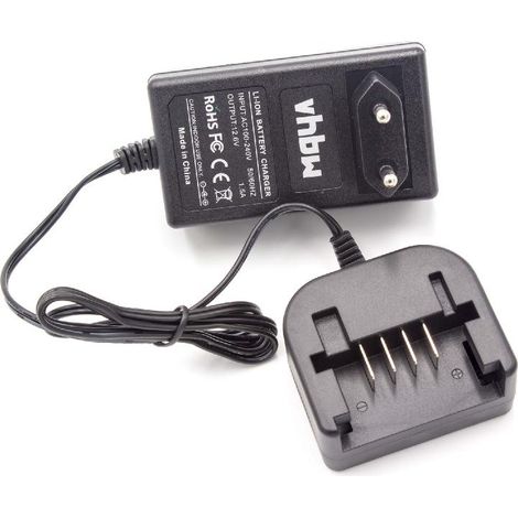 vhbw caricabatterie compatibile con Black & Decker BDCD112 batterie Li-Ion di attrezzi