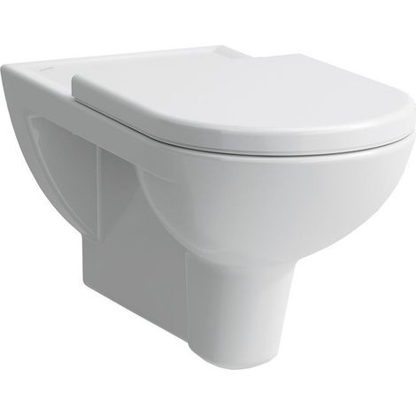 WC suspendu LAUFEN PRO LIBERTY à fond plat, saillie 700 mm, 6 litres blanc LAUFEN