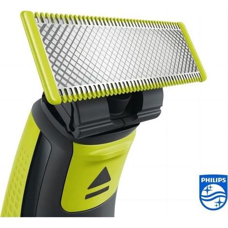 5 lames de rechange authentiques Philips en acier inoxydable, compatibles avec les rasoirs électriques (modèle QP250/50), lot de 5 (1/5)