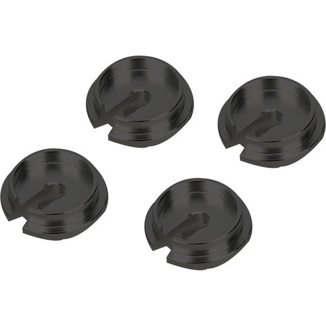 Retenues de ressort avec têtes de piston pour voiture RC TRXXAS SLASH 2WD, accessoire de mise à niveau 3768BL noir (1/5)