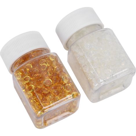 Granulés de kératine pour extensions de cheveux, colle à chaud pour extensions, accessoire à billes, 50 g x 2 flacons (1/5)