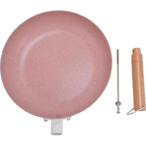 Poêle à frire blanche antiadhésive universelle, poêlon multifonction pour plaques à induction, revêtement anti-adhérent, usage quotidien. (1/5)