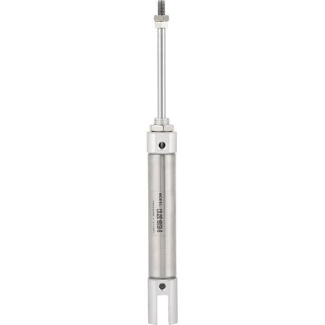 Boucles d'oreilles doubles mini cylindres en acier inoxydable SMC CDJ2D16-50B (1/4)