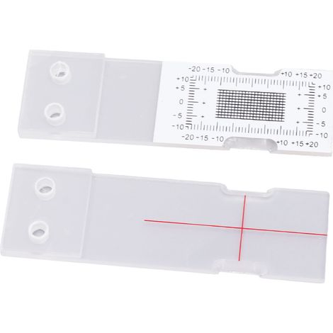 Instrument de mesure des écarts, écran de contrôle des fissures standard pour murs de bâtiments en acrylique, comparateur de fissures d'angle (1/5)