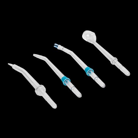 Cecotec Pack de Boquillas Irrigador Bamba Toothcare 1200 Jet Pro. Incluye 4 Boquillas, Accesorio Original