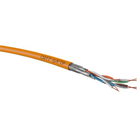 Acome TN-7000-2 Kat.7 orange 8P S/FTP AWG23 R7480F-Cca-Ri100 100 Stk (1/3)