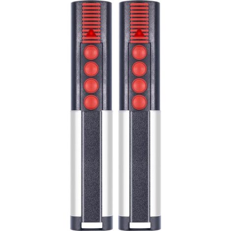 Télécommande sans fil pour portail/garage – Hansender – Lot de 2 unités 434,42 MHz, 4 canaux, compatibles TX03-434-2 & TX02-434-4-XP